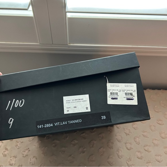 Ann Demeulemeester Cutout Vamp Platform Ankle Boot Camel Tanned Leather Size 39 - Picture 13 of 15